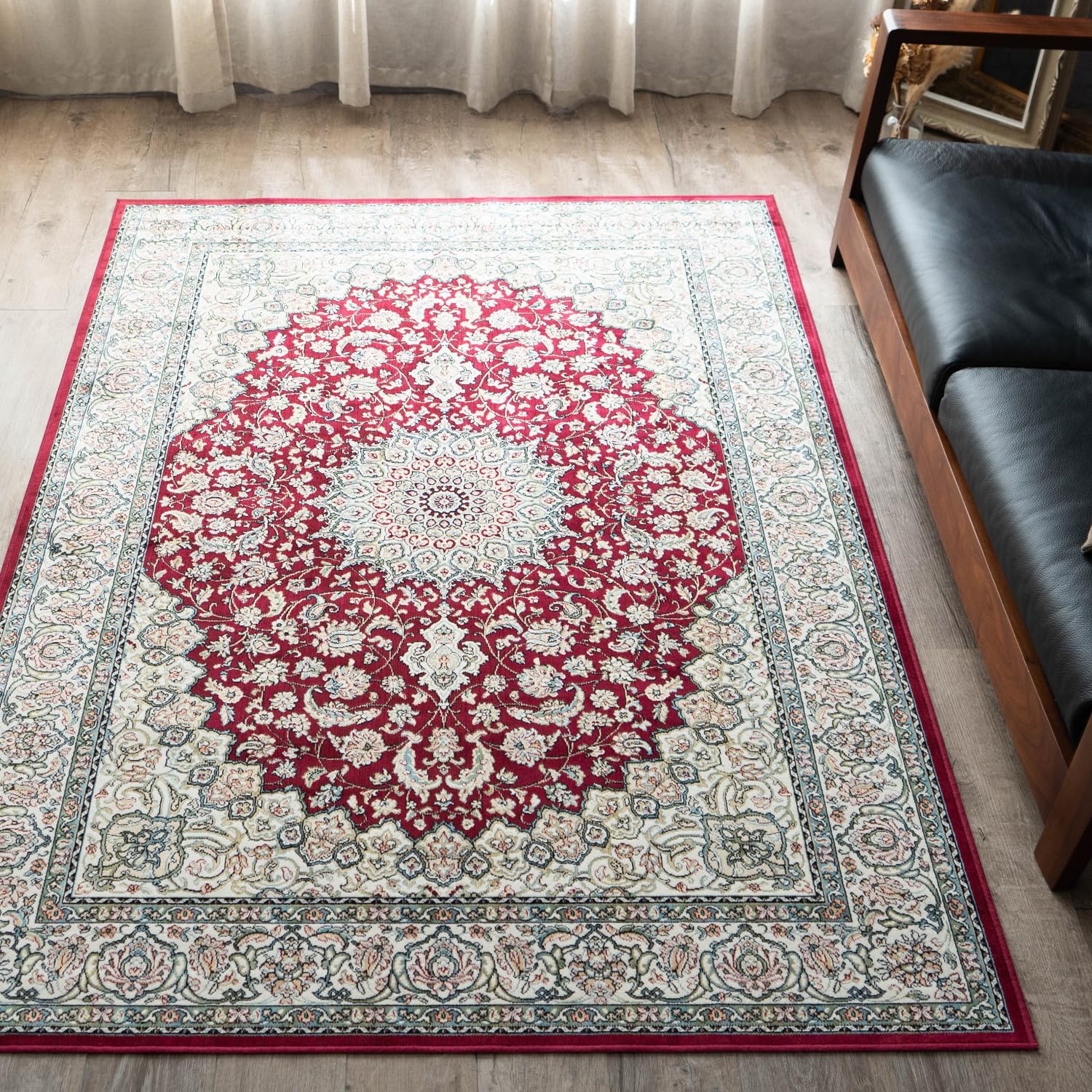 Amazon | サヤンサヤン ペルシャ ラグ 絨毯 ロイヤルパレス14180