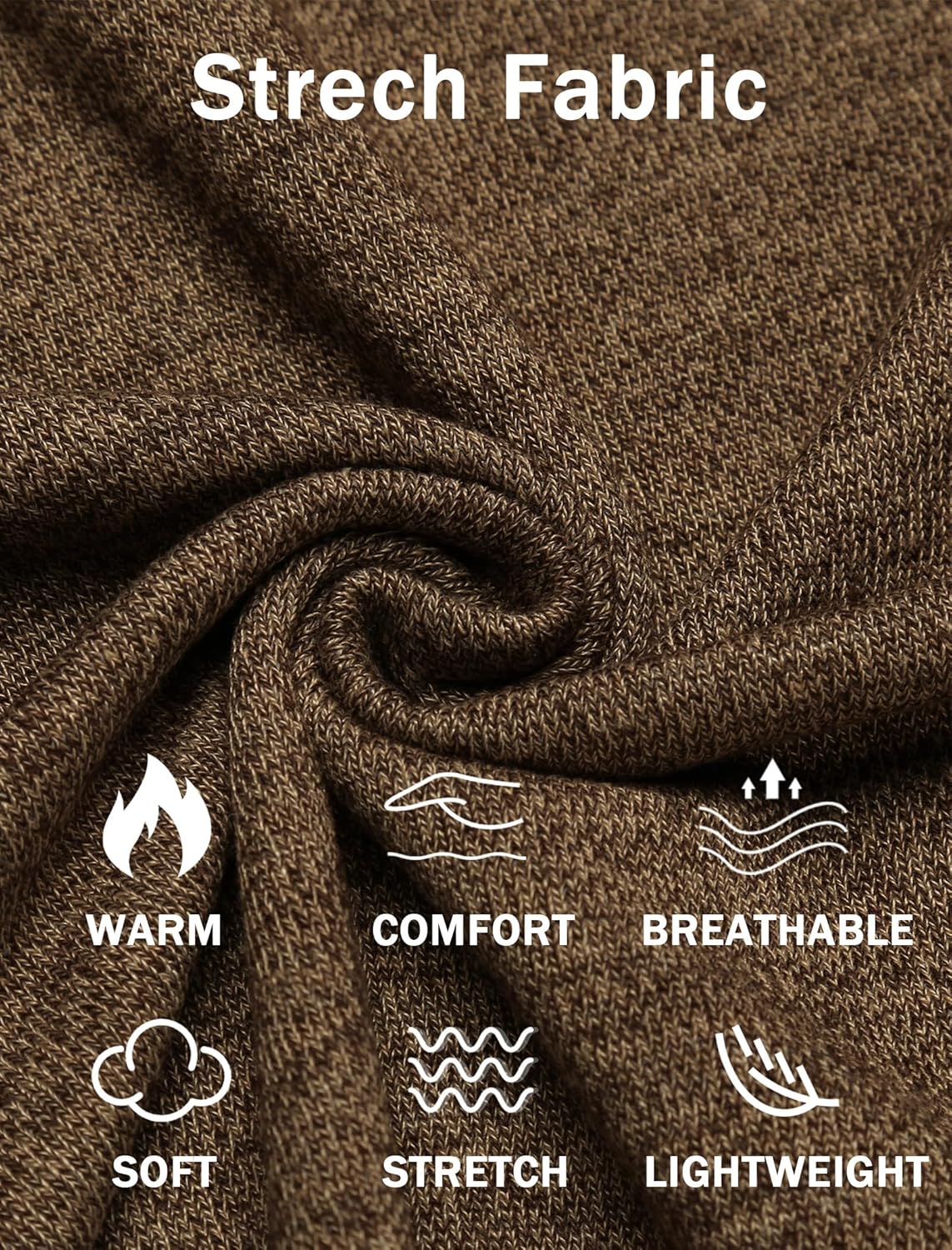 COOFANDY Men's Sleeveless Sweater Vest Lightweight V-Neck Cotton Vest Pullover - Image 5