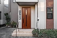 Vista 5 de Custom Address Marker, Metal Address Sign, Vertical House Number, Address Number for Mailbox18"-44