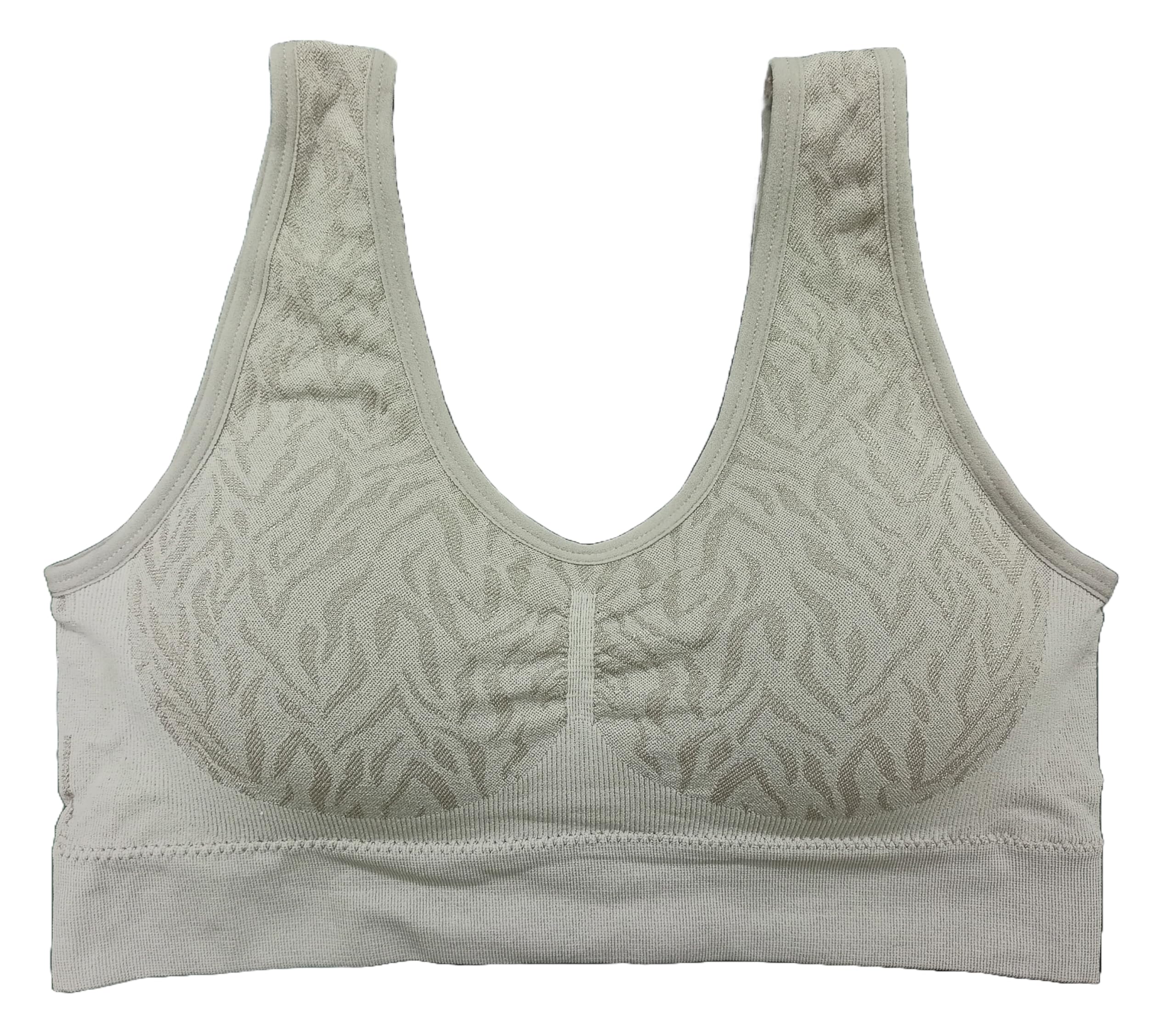 indus cloud Women Bras Out Breathable Sweat Absorption Chic Push Up Shockproof Sports Brassieres Inner Wear Garment Multicolour Pack of 1-picture-40
