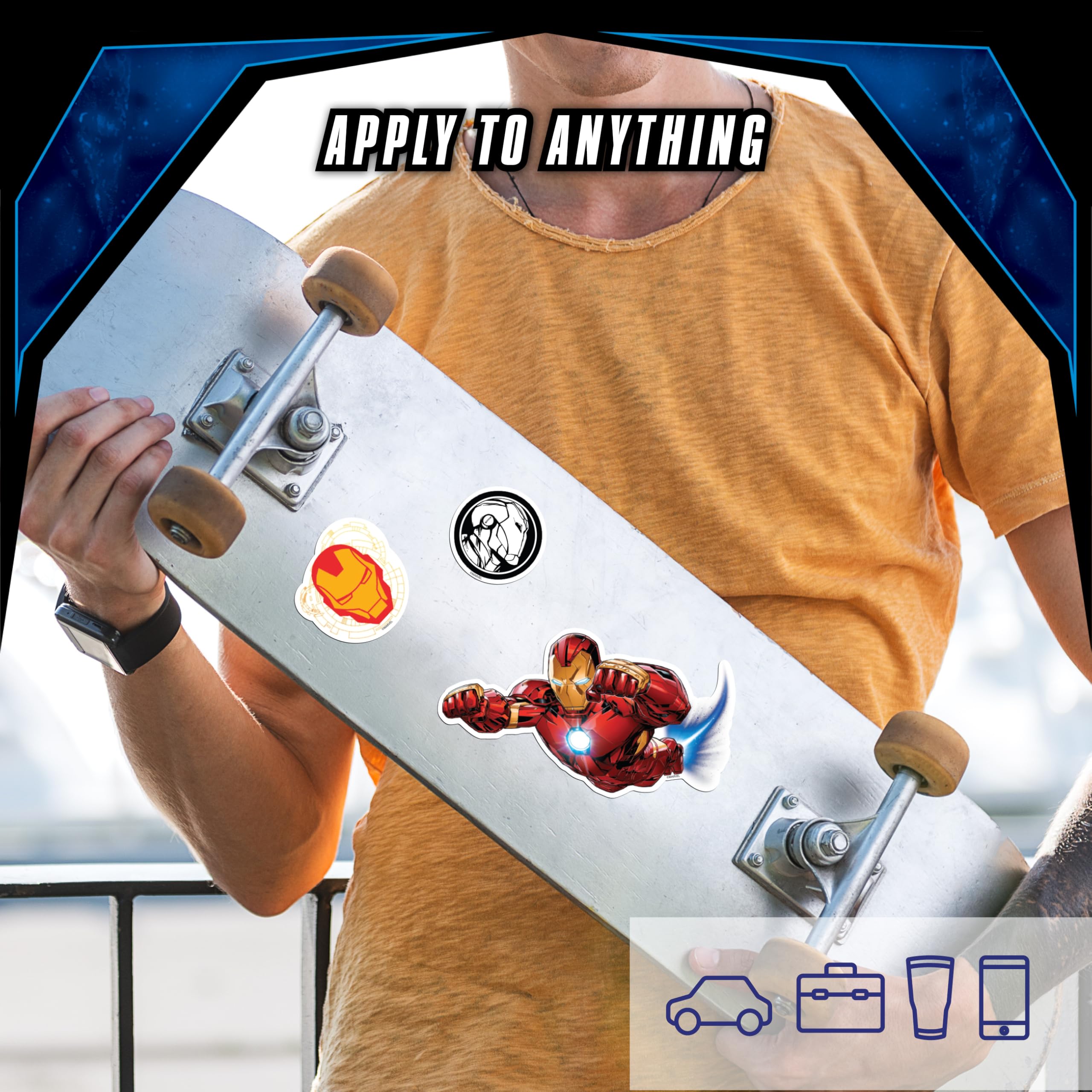 Adesivo Per Macbook Iron Man - Decalcomanie Per Macbook - Vinile - Foto 6
