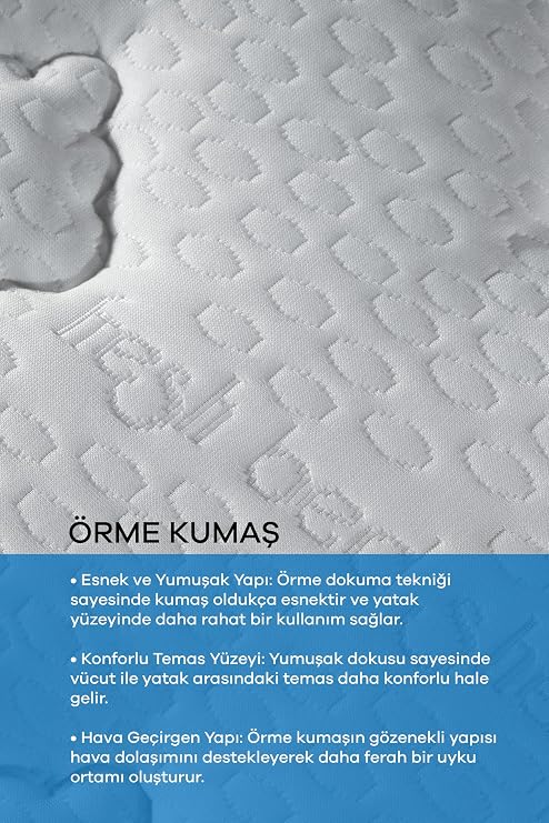 Mobyat Soft Ultra Full Ortopedik Pedli Yatak (150x200)