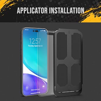 magglass Anti-Glare Matte Screen Protector for iPhone 14 PRO MAX Tempered Glass - Fingerprint/Smudge Proof Display Guard (Case Compatible)