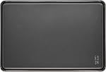 Chicago Metallic - Non-Stick Baking Sheet Pan, Carbon Steel Cookie Sheet, Even Heat Distribution, Reinforced Rim Oven Tray, Dishwasher Safe Bakeware (Medium, Grey)