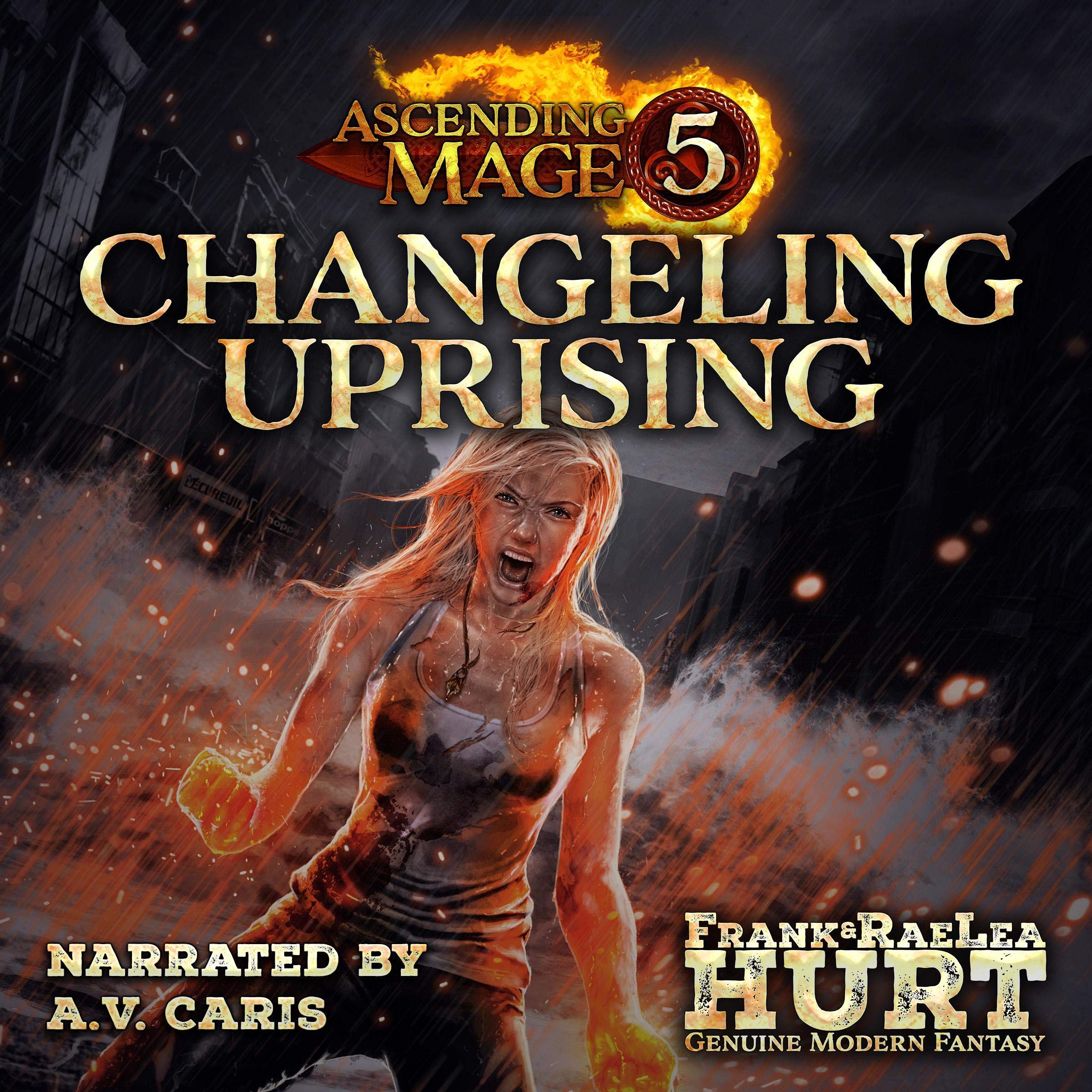 Cover art for Changeling Uprising (A Modern Fantasy Thriller)