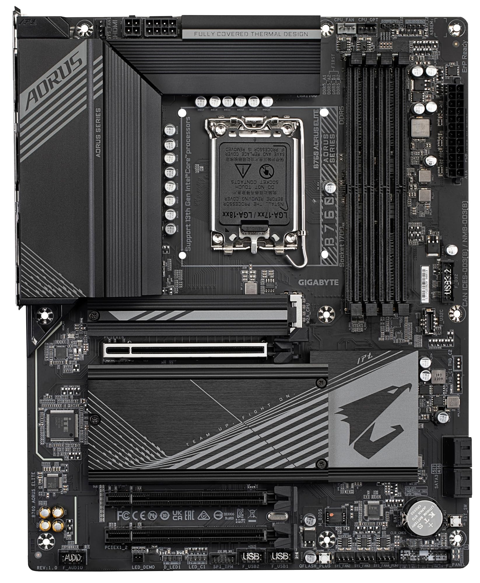 GIGABYTE B760 AORUS ELITEマザーボードDDR5モデル B760M AORUS ELITE AX DDR4 (rev. 1.x) 主な特徴 | マザーボード