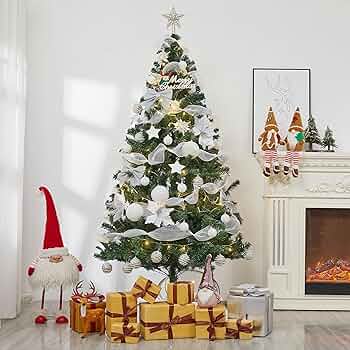 クリスマスツリー 180cm 枝数600本 15mLED飾りライトと9mリボン付 Amazon.co.jp: SIXCOM クリスマスツリー 180cm christmas tree