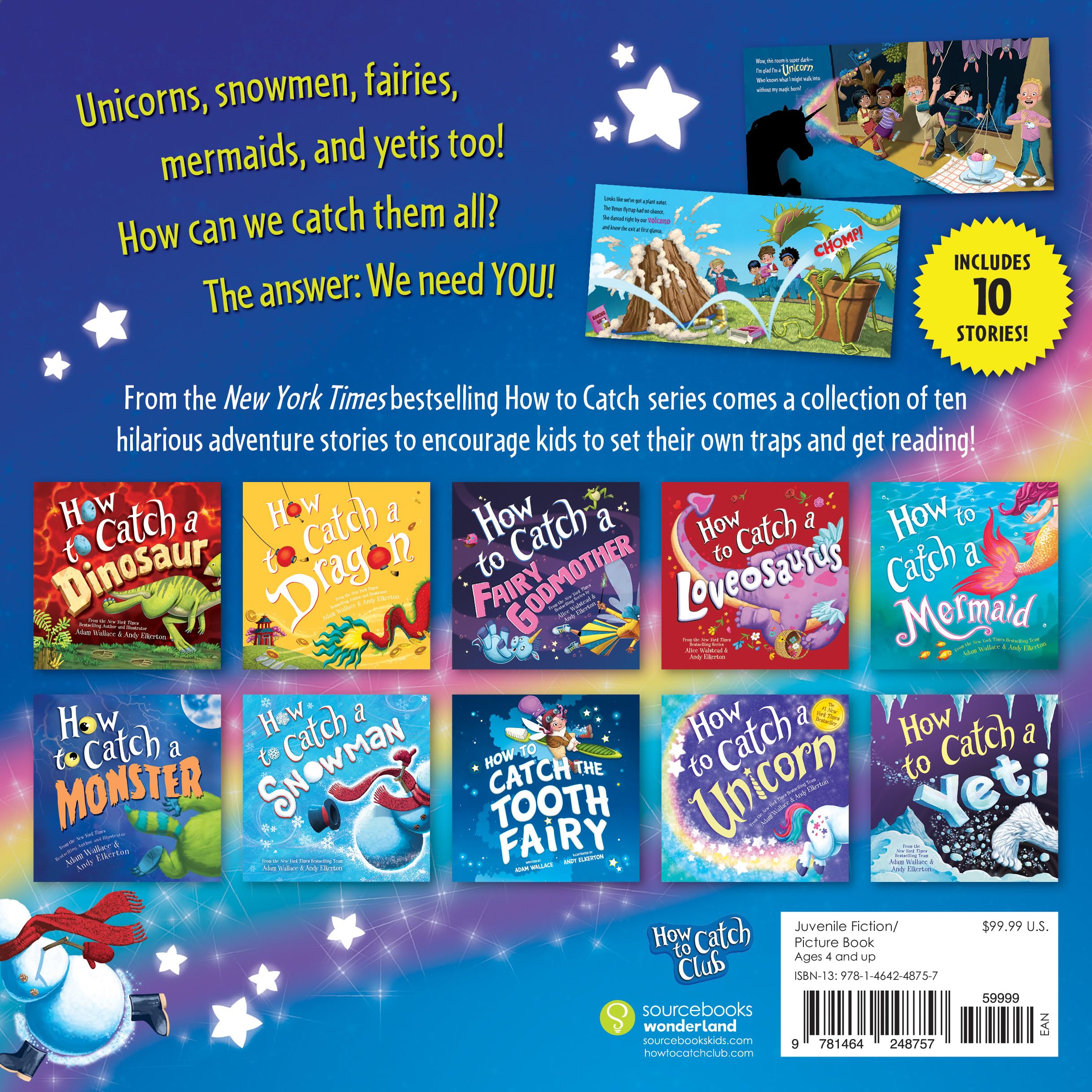 How to Catch Creature Collection: 10 Magical Adventure Books for Kids