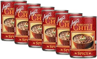AMYS CHILI SPICY GF ORG, 14.7 OZ (Pack of 6)