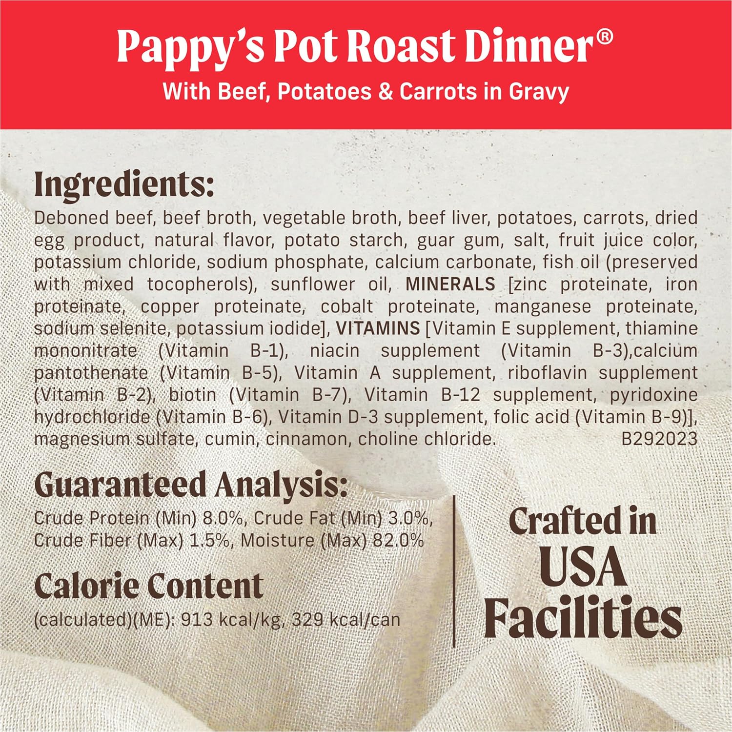 Merrick Chunky Grain Free Premium And Wholesome Canned Dog Food, Real Meat Pappy’s Pot Roast Dinner In Gravy - (Pack of 12) 12.7 oz. Cans