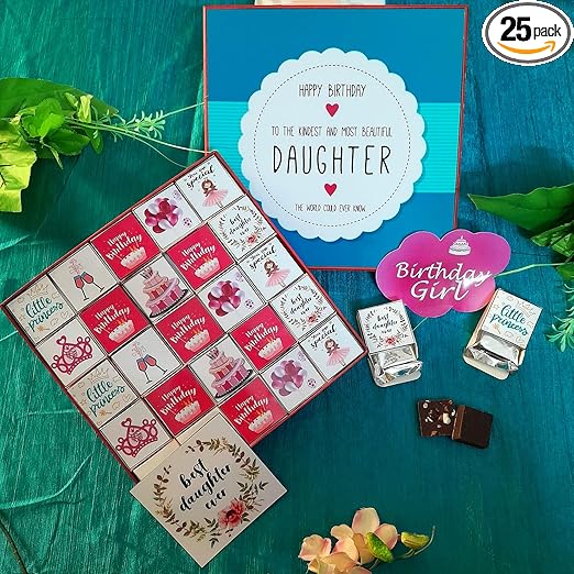Expelite Happy Birthday to My Beautiful Daughter - 25 pc Daughter Birthday Gift