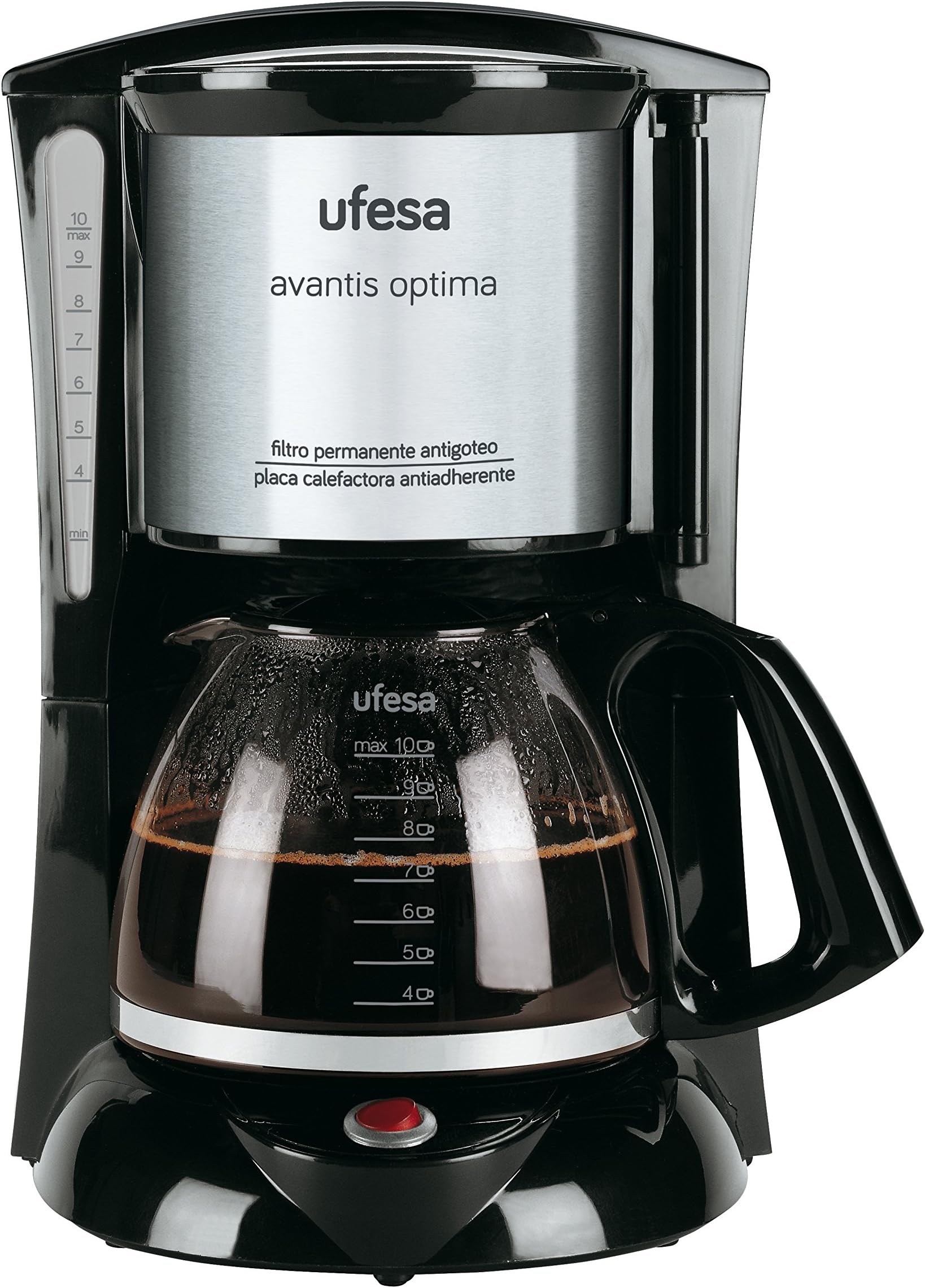 CG7232 ufesa Avantis 70 Inox, Black, Gray, 800 W, 230 V, 230 V, 50 Hz, 210 x 305 x 210 mm - Coffee