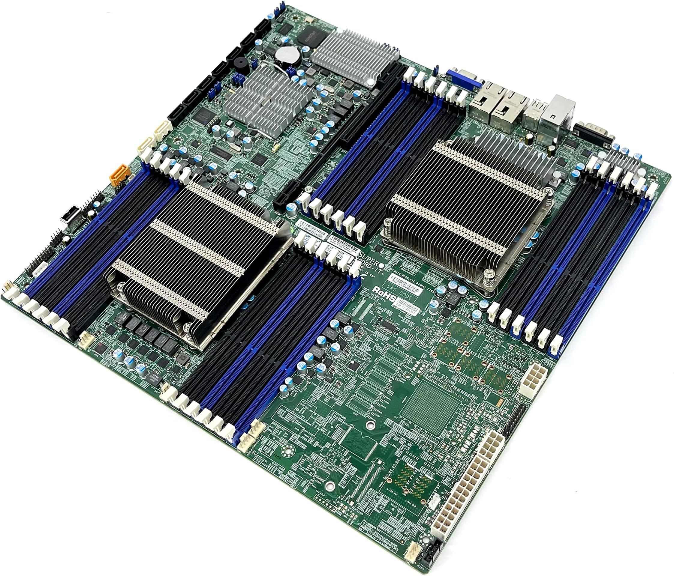 Supermicro X9DRD-IT+ Dual Socket LGA2011 EE-ATX Server System Motherboard (Renewed)