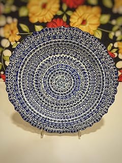 IstanbulArtWorkshop 12'' Handmade Turkish Ceramic Plate For Wall Decor, Decorative Wall Plate,Ceramic Wall Hanging Plate,Turkish Colorful Plate,Handmade Pottery