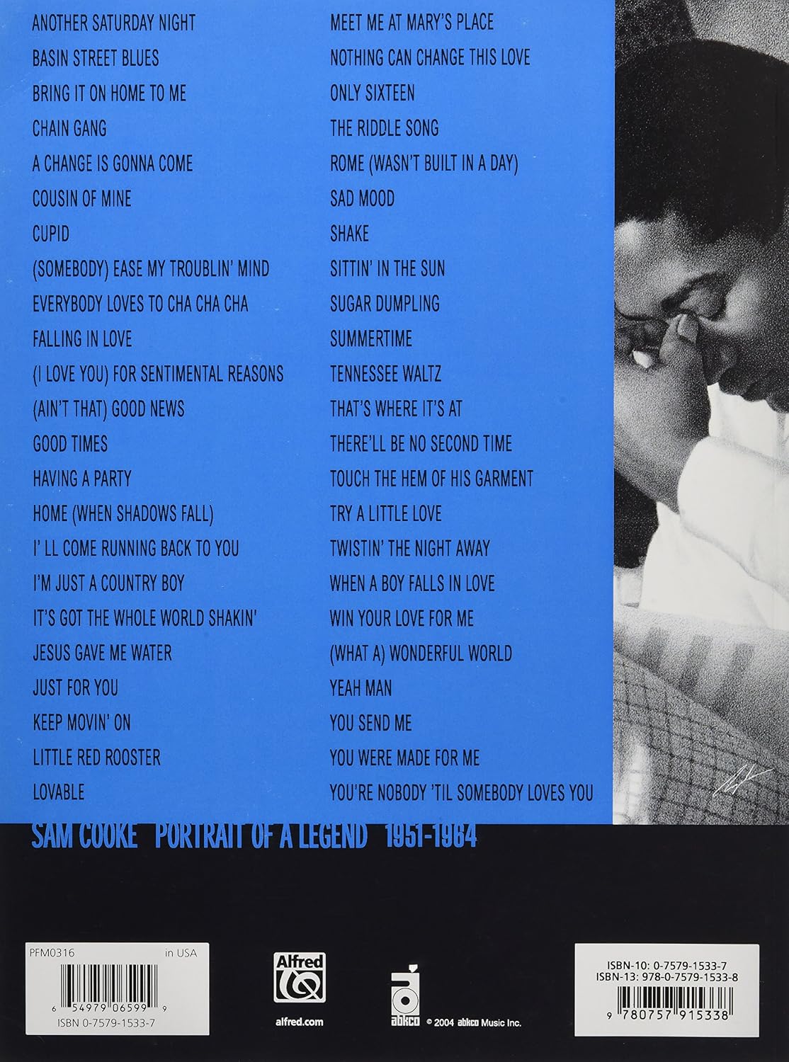 Sam Cooke -- Portrait of a Legend 1951-1964: Piano/Vocal/Chords