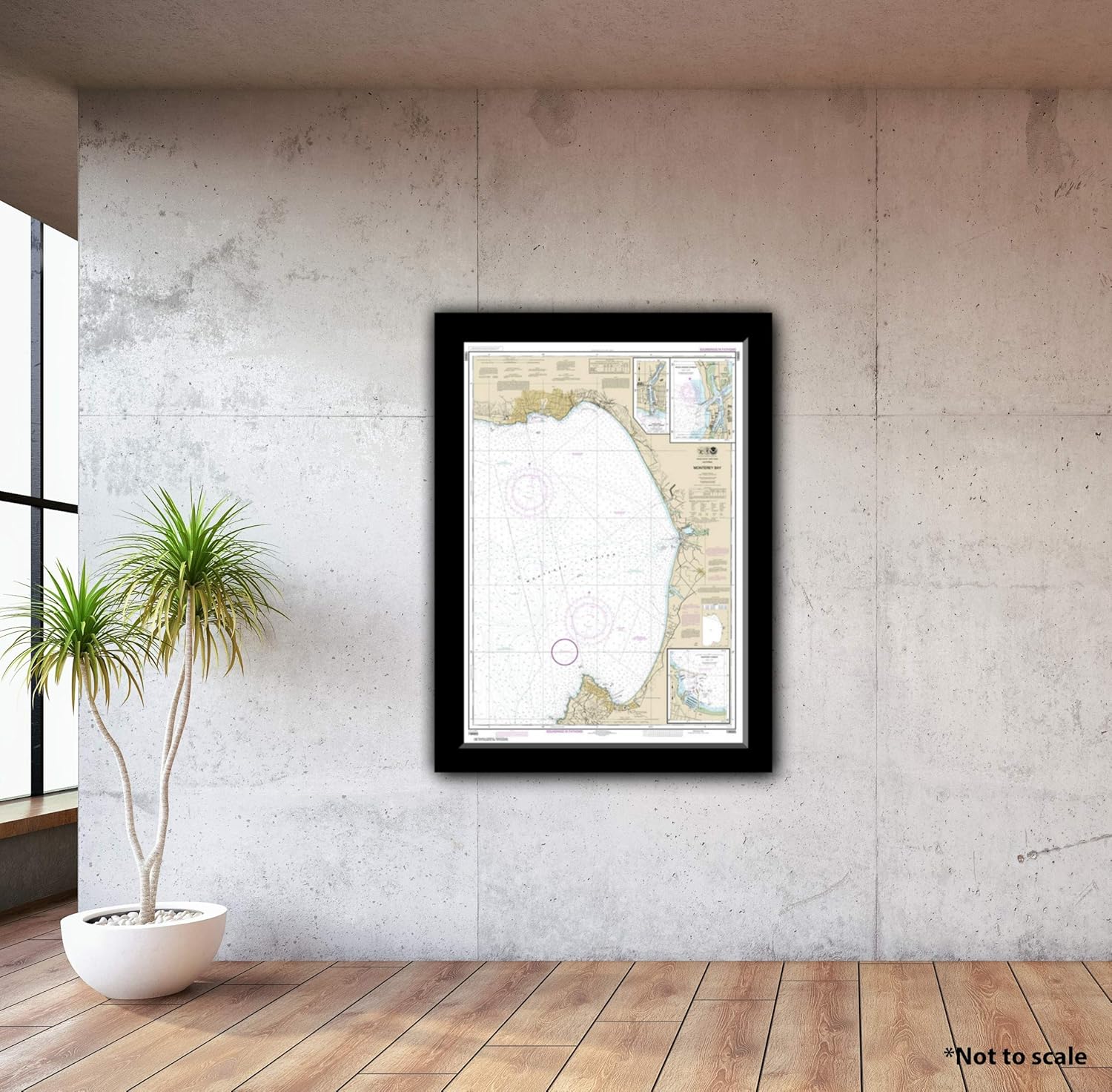Paradise Cay Publications, Inc. NOAA Chart 18685: Monterey Bay; Monterey Harbor; Moss Landing Harbor 30.2 x 43.5 (Traditional Paper)
