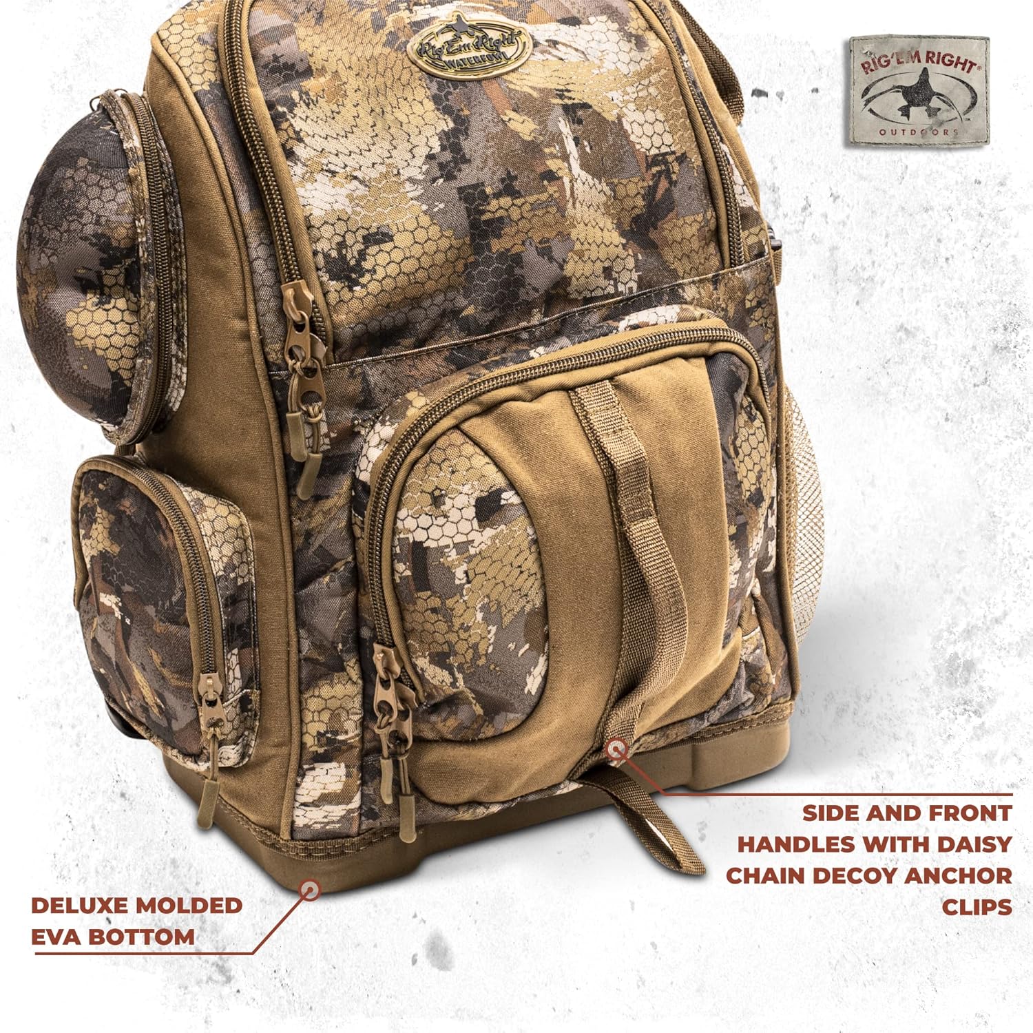 Rig'Em Right Lowdown Floating Backpack, Optifade Timber