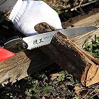 Vista 2 de KAKURI Sierra de tracción japonesa plegable para carpintería 8-1/4 "hoja de repuesto, fabricada en Japón