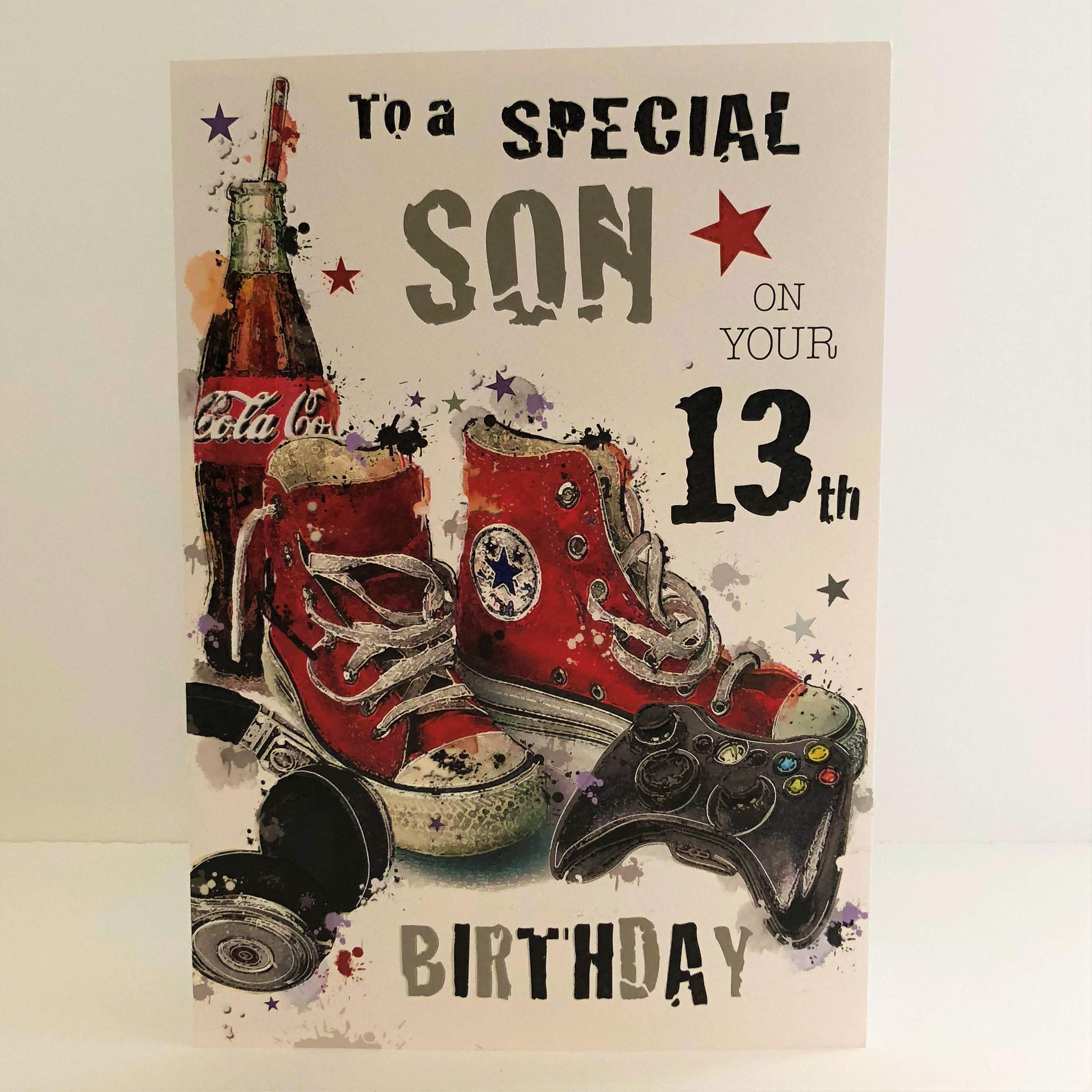 Grandson 11th Birthday Card & Badge - 11 Today Boy With - View #8