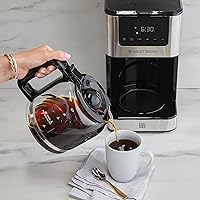 Vista 9 de West Bend Drip Coffee Maker Brews Hot or Iced, Programmable with Brew Strength Selector Auto Shut-Off and 6 Functions Permanent Mesh Filter and