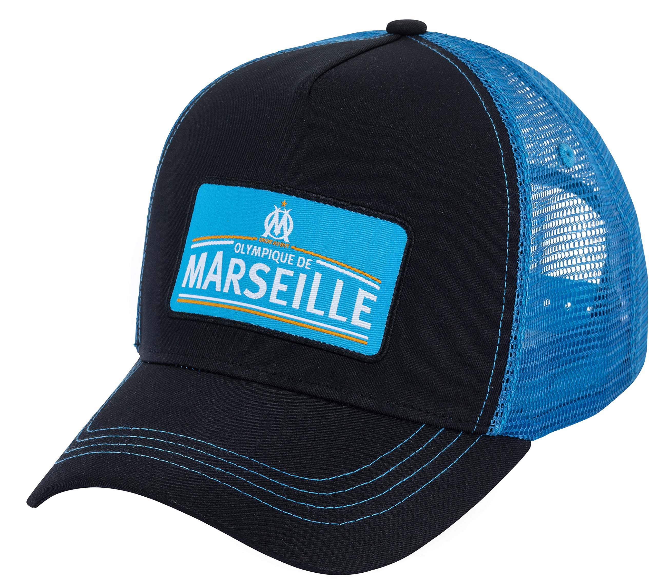 Casquette Olympique De Marseille Officielle - Coton - Taille Réglable - Adulte
