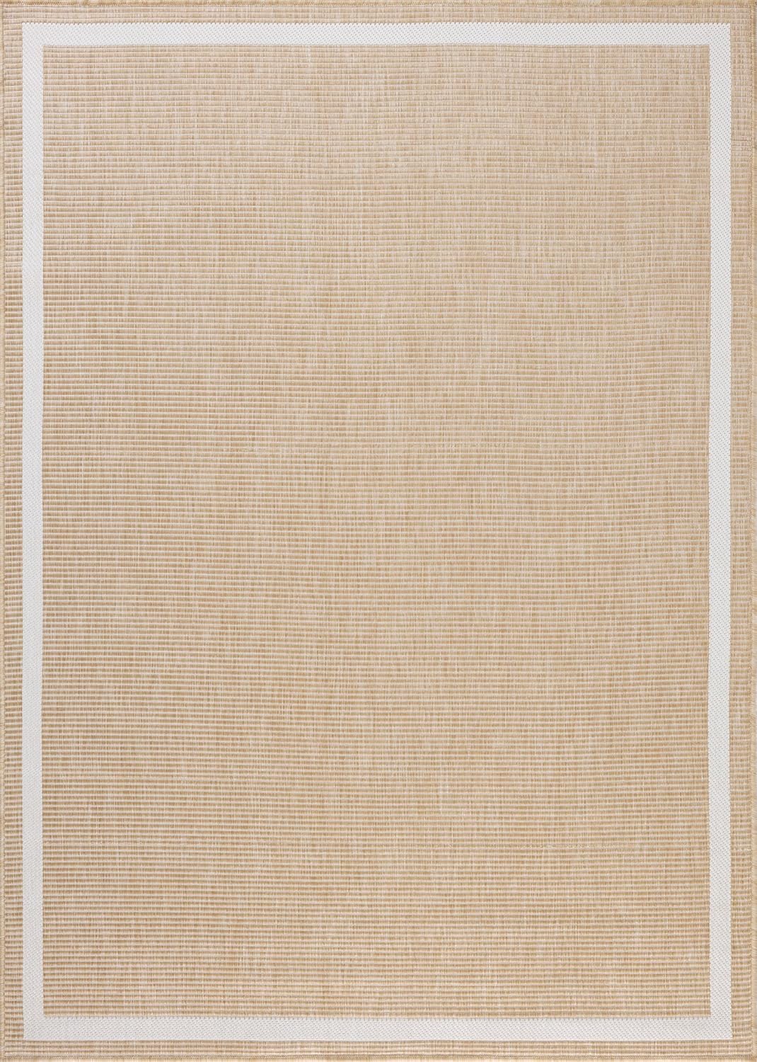 Loloi Easton Collection ESN-05 Wheat/Ivory 4'-0" x 6'-0" Accent Rug