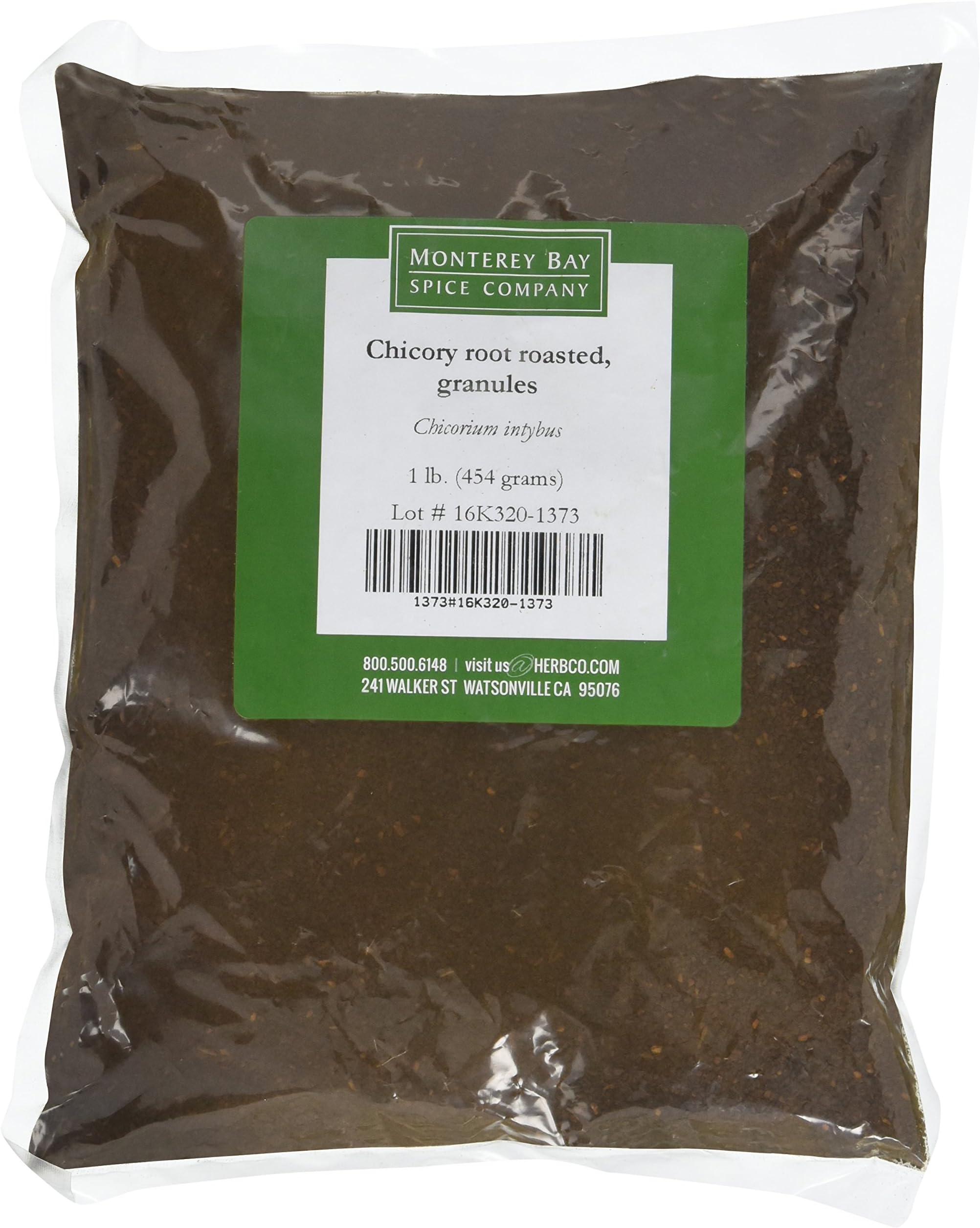 CHICORY ROOT Roasted Granules 1 LB Bags – NATURAL Coffee and Tea Substitute – CAFFEINE FREE Beverage CERTIFIED Kosher (2 Bags (32 oz))