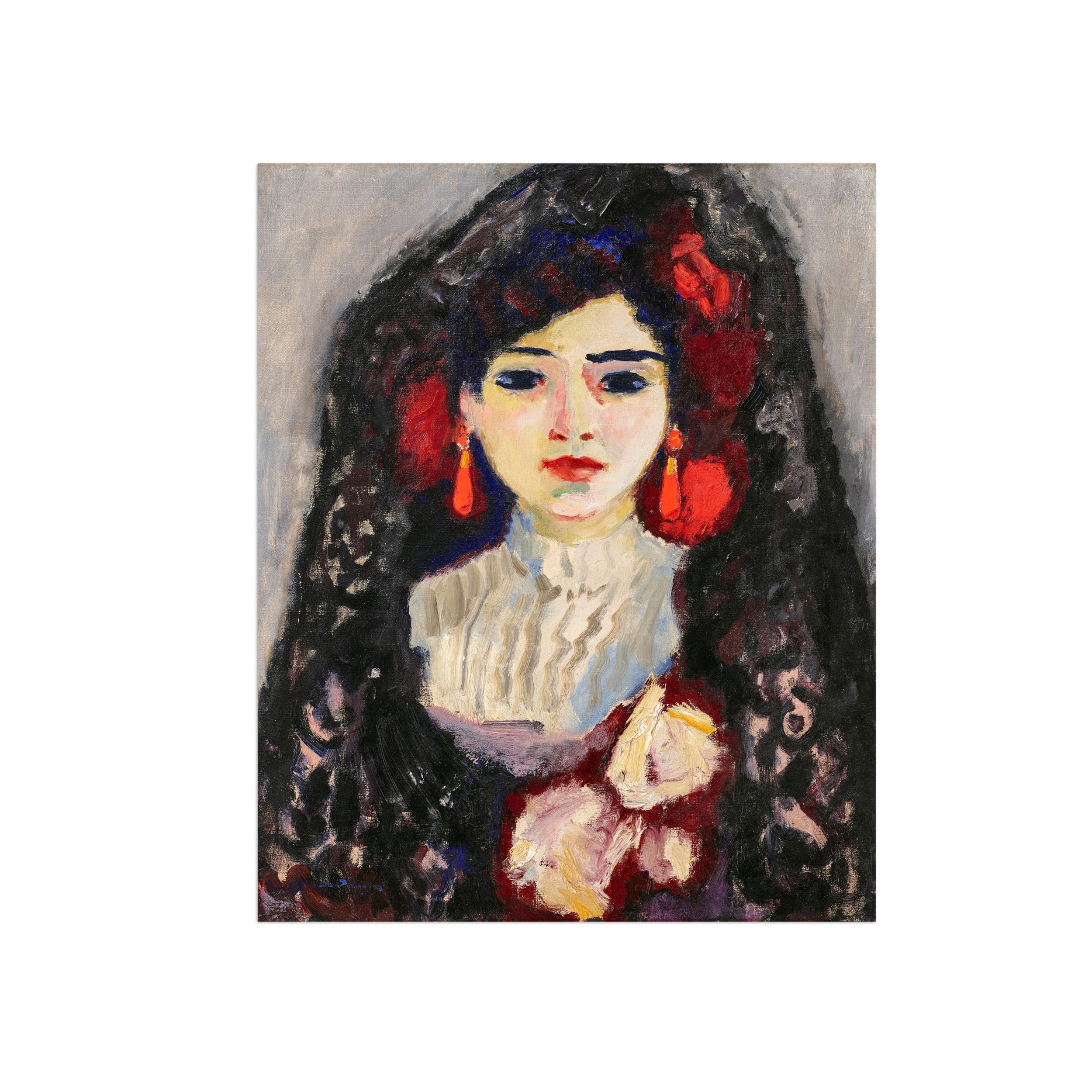 SDYSKKUG Famous Wall Art. Canvas Prints. Woman 8.95x80cm Unframed