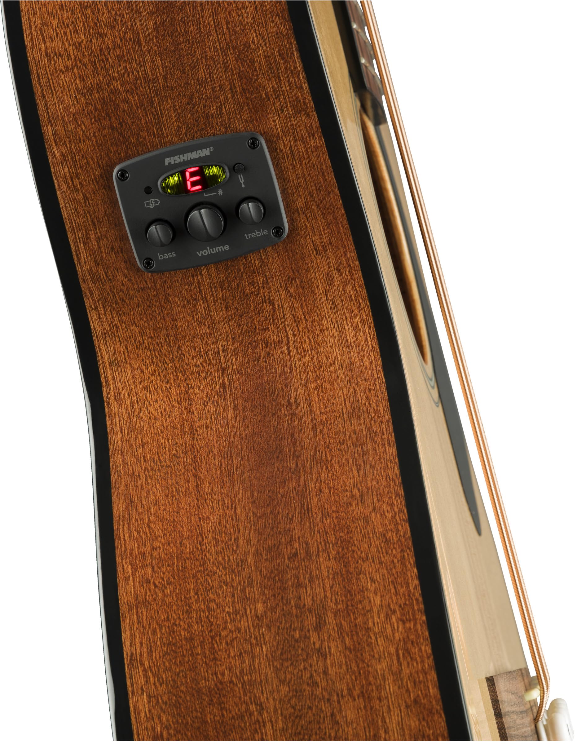 Fender CB-60SCE Acoustic Bass, Walnut Fingerboard, Natural, Comes with Free Virtual Lessons