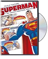 Vista 1 de DC Comics Superman Triple Feature (DVD)