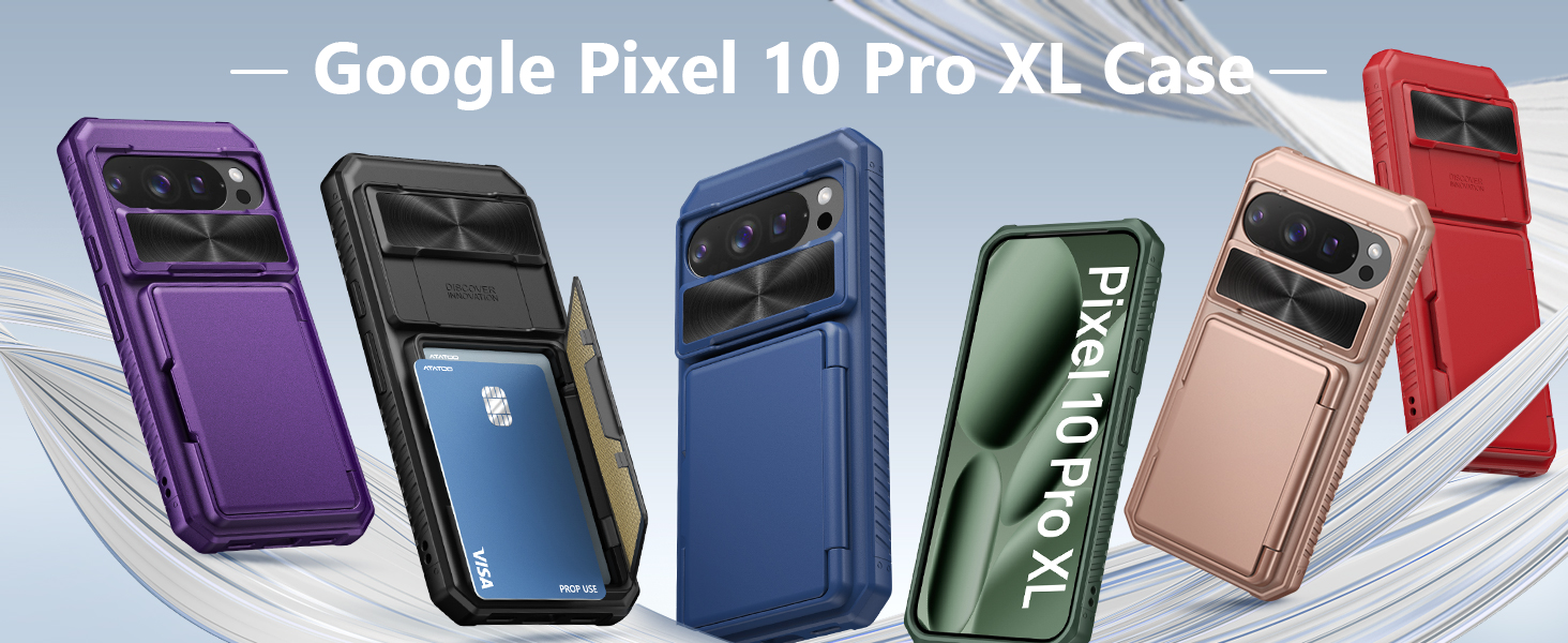Amazon.com: ATATOO for Google Pixel 10 Pro XL Case Wallet, Built