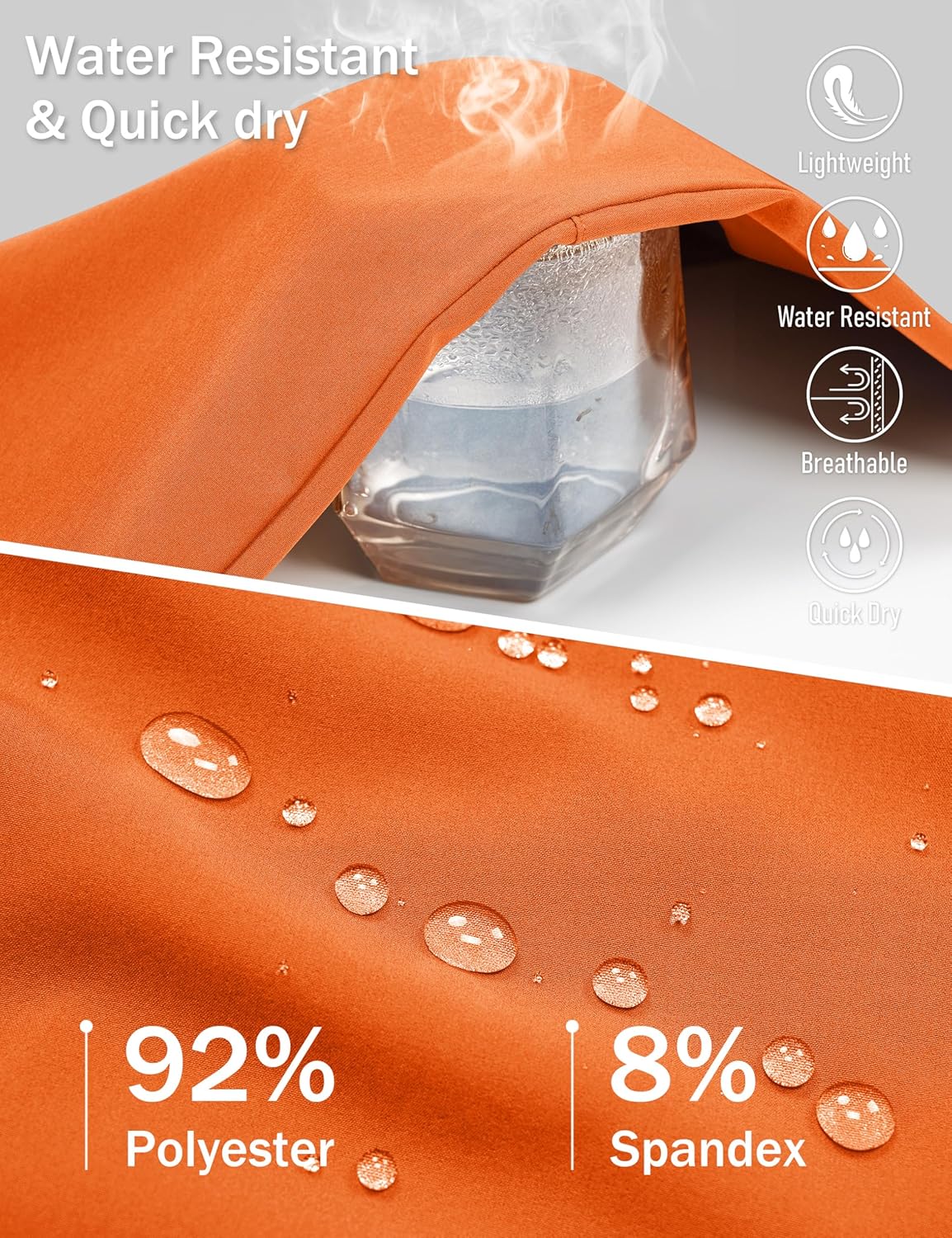 MAGCOMSEN Men's Joggers with Zipper Pockets Lightweight Hiking Sweatpants Athletic Pants for Men Running Workout Traning Gym - Image 5