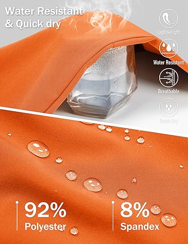 Miniatura 5 de MAGCOMSEN Pantalones deportivos para hombre con bolsillos con cremallera, pantalones deportivos ligeros para senderismo, correr, entrenamiento