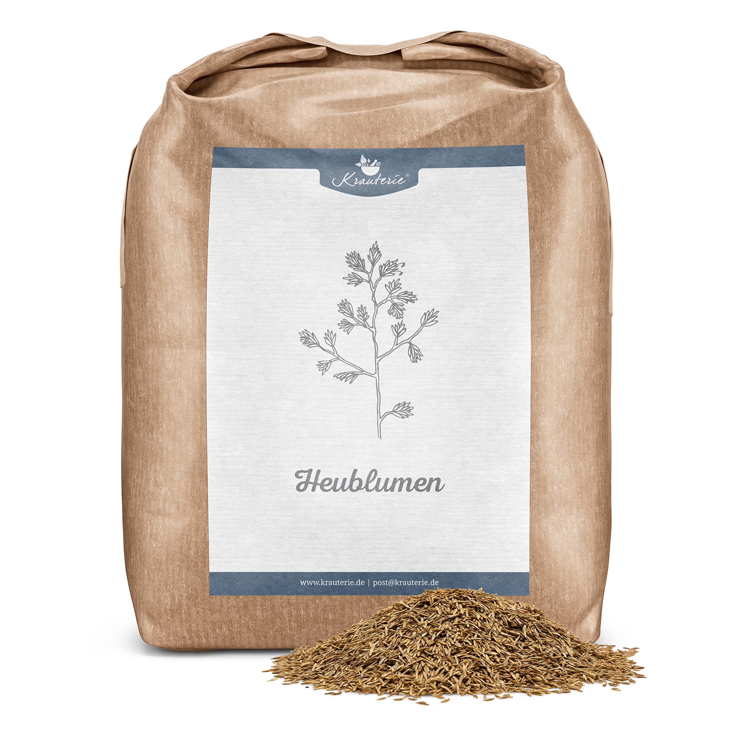 Krauterie Heublumen für Pferde, geschnitten (2000 g)