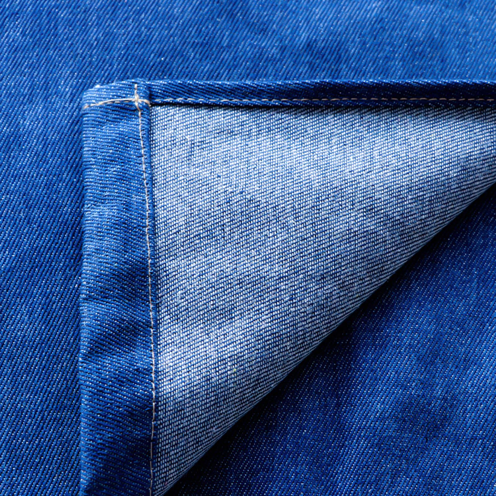 Tabliers, Tablier de chef en jean avec poches for cuisines, tabliers coiffeur for femmes et hommes, tablier réglable bleu B