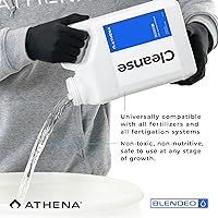 Vista 6 de Athena Blended Cleanse Plant-Safe System Cleaner for Hydroponics Descaler Solution & Irrigation Line Cleaner 1 Gallon