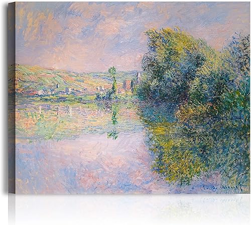 Miniatura 132 de A&T ARTWORK Antibes Seen from The Salis Gardens de Claude Monet Las Obras de Arte Clásico Mundial Reproducciones, Impresiones de Arte en Lienzo