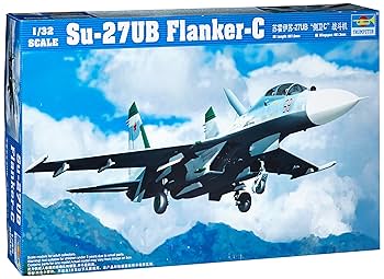 Amazon.co.jp: トランペッター 1/32 Su-27UB フランカー C