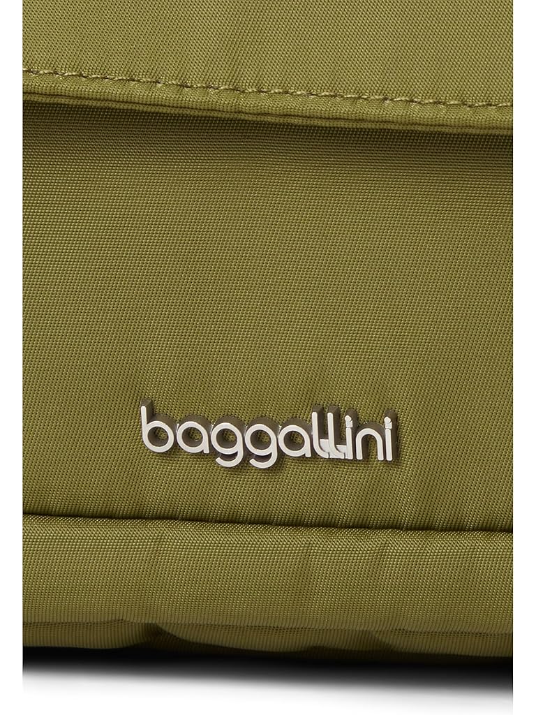 Taupe Baggallini Modern Double Zip Crossbody