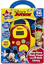 Disney Junior Mickey, Minnie, and More! - Sing with Me Sing-Along Music Player and 8-Book Library - PI Kids