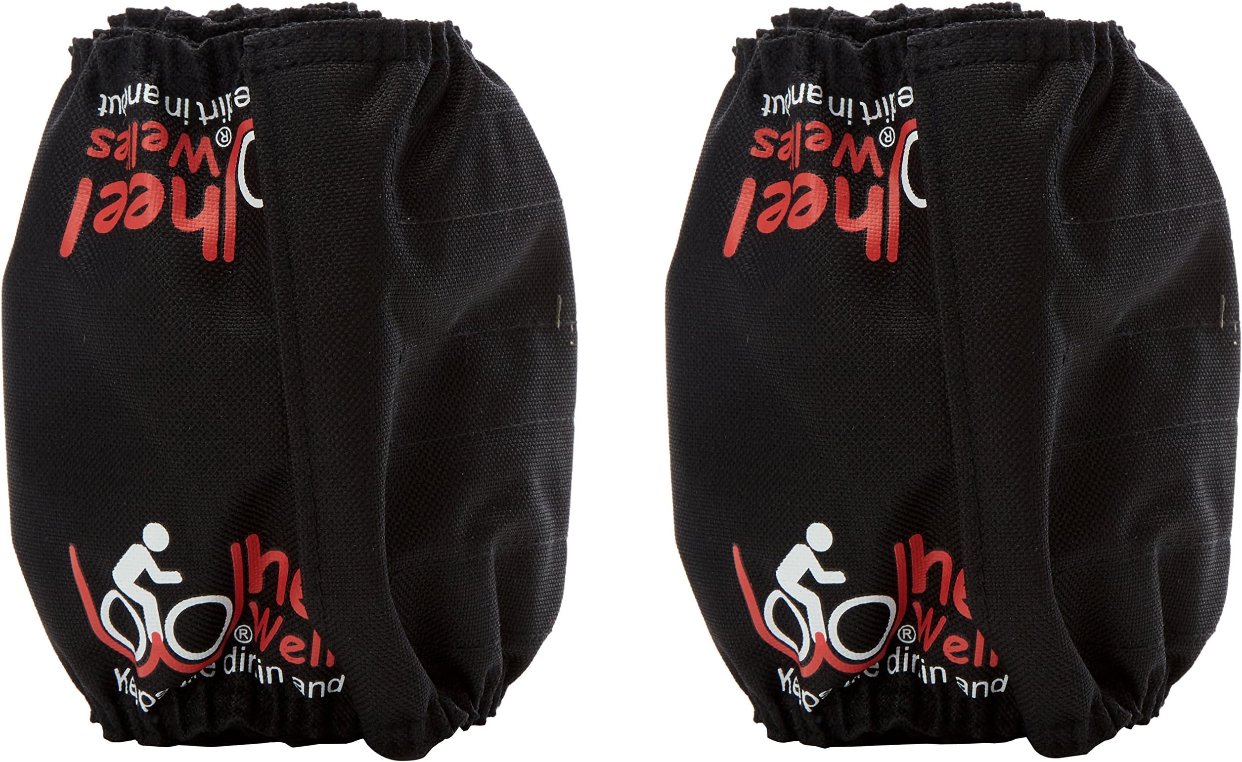 Men's Bicycle Wheel Covers - Black, One Size