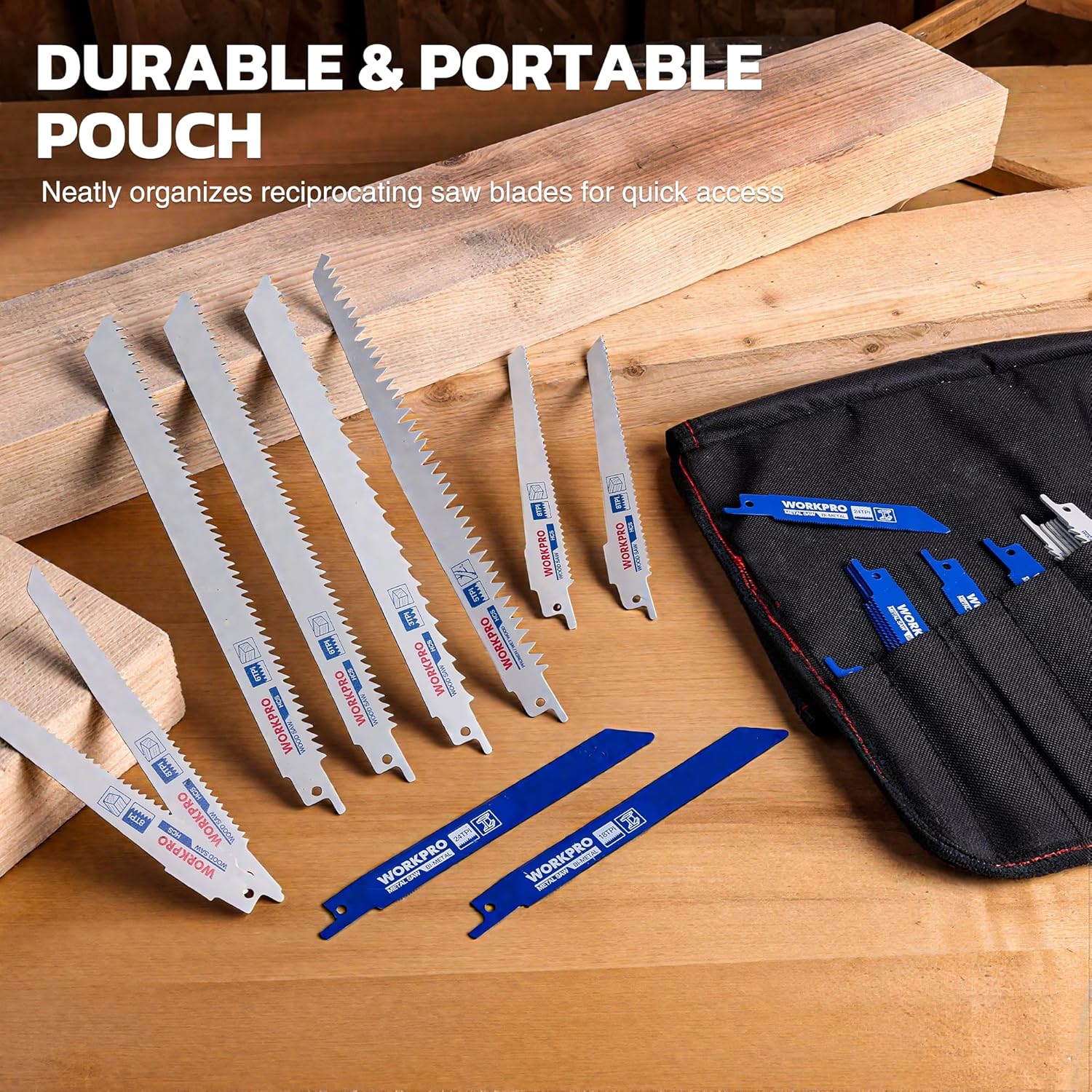 WORKPRO 32-Piece Saw Blade Set - Image 4