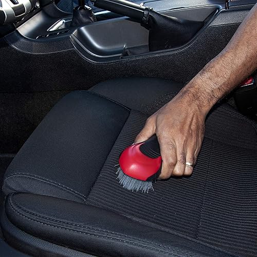 Miniatura 2 de Barrett-Jackson Cepillo de tapicería para alfombra de tela de cuero de asiento