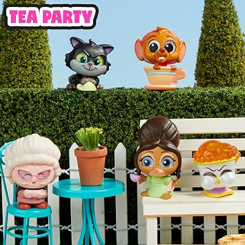 Disney Doorables Let's Party Mini Peak 3-Pack | 対象年齢5歳以上。