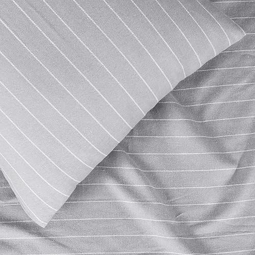 Miniatura 4 de Sleepdown - Juego de sábanas de franela 100% algodón cepillado doble supersuaves, sábana bajera con bolsillo de 16 pulgadas de profundidad y 2