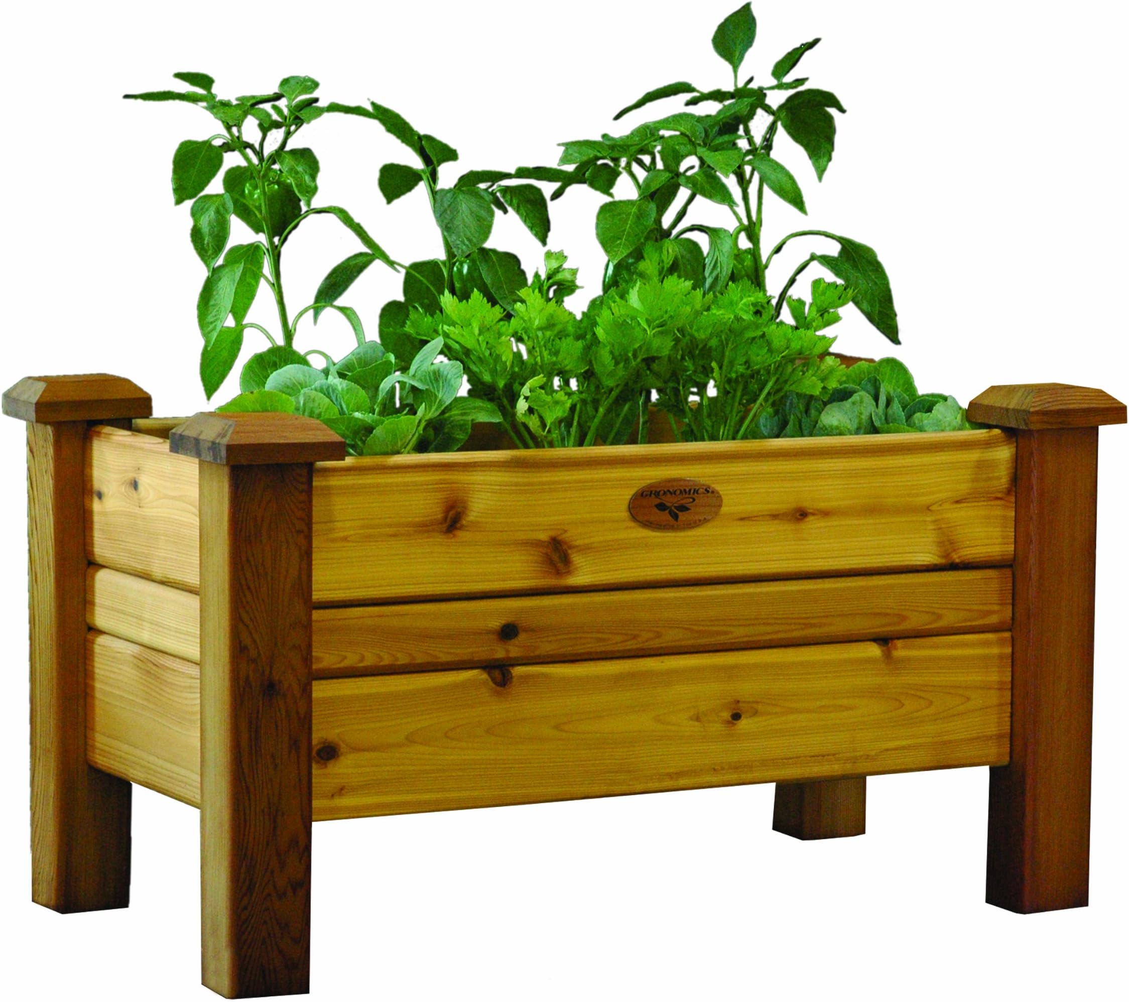 Gronomics PB 18-34S Planter Box, 18-Inch by 34-Inch by 19-Inch, Finished