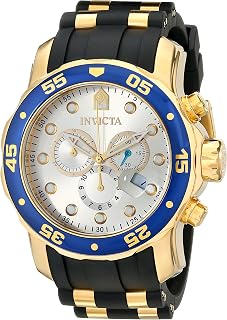 Men's 17880 Pro Diver Analog Display Swiss Quartz Black Watch