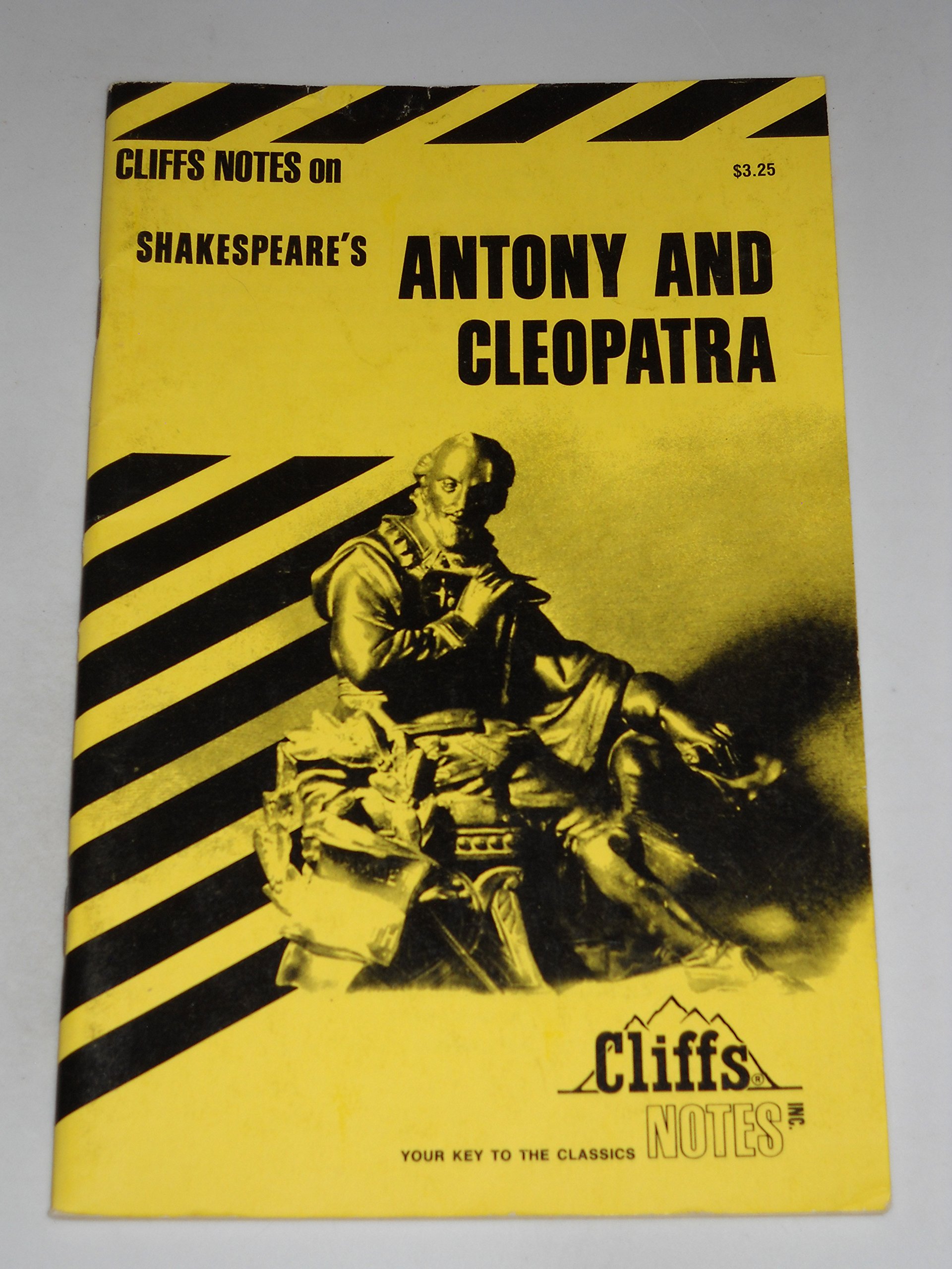 Notes on Shakespeare's "Antony and Cleopatra" (Cliffs notes)