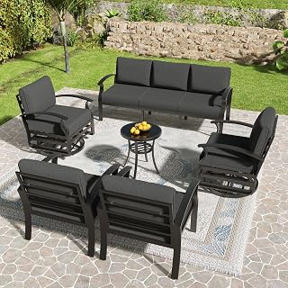 Kullavik Aluminum Patio Furniture Set