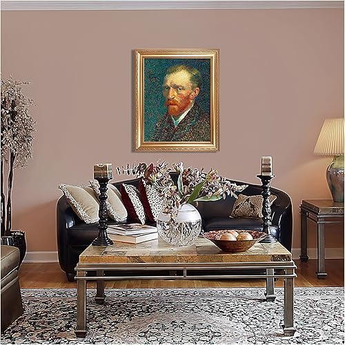 Miniatura 20 de A&T ARTWORK The Starry Night de Vincent Van Gogh. Tamaño del marco: 36 x 30 pulgadas, tamaño de la imagen: 30 x 24 pulgadas, reproducciones clásicas